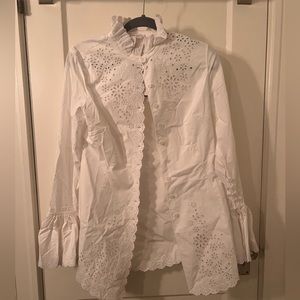 H&M Paco Rabanne Eyelet Dress Shirt
